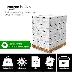 Amazon Basics 30% Recycled Multipurpose Copy