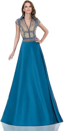 mermaid satin gown