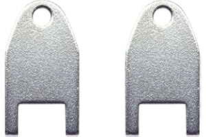 KEYPOWER (2) Dispenser Keys for Fort Howard/Georgia Pacific/Kimberly Clark Hand Towel Dispensers