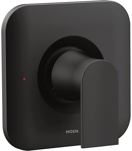 Moen Cia: Llave De Volumen En Negro Mate Con Kit De Guarniición Incluido – Diseño Moderno Y Fácil Instalación