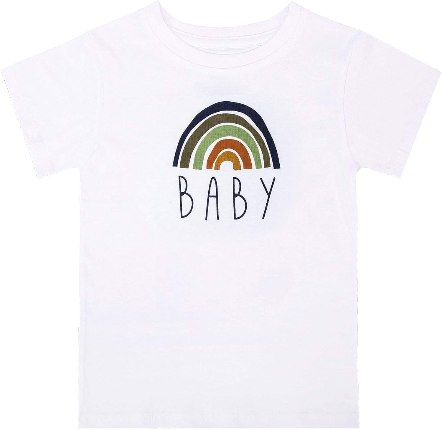 baby rainbow t shirt