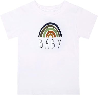 baby rainbow t shirt