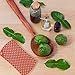 Visen Kitchen Silicone Sponge Dish Washing Cloth Food-Grade Antibacterial Washing Brush Without Odor Multi-use Durable Washing Scrubber for Cleaning Dish, Pot, Pan, Fruits, Glass and Heat-resistan
