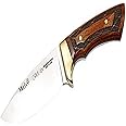 MUELA Gavilan Fixed Blade Hunting Knife with Leather Sheath, 5"