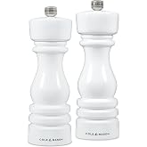 Cole & Mason London Refillable Spice Mill - Kitchen & Home Accessory - Salt & Pepper Grinder Set - Salt Mill with Ceramic Mec