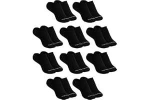 Kit 10 Pares de Meia Soquete Invisível Cano Curto Algodão Respirável Mash | Malha fina para tênis; combinações em branco, preto e cinza; numerações 28-33, 34-38 e 39-44
