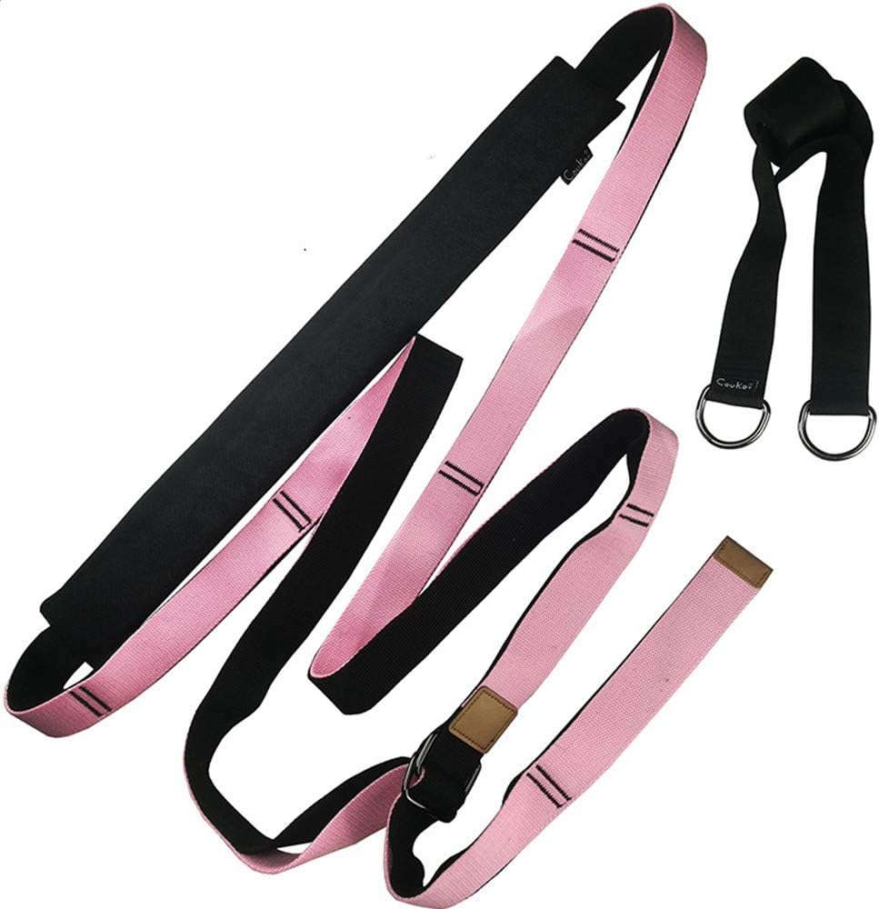 Clothink Yoga Fitness Stretching Strap, Back Bend Assist Band Flexibility Training Warm Up for Ballet Physical Therapy