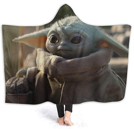 baby yoda blanket with hood