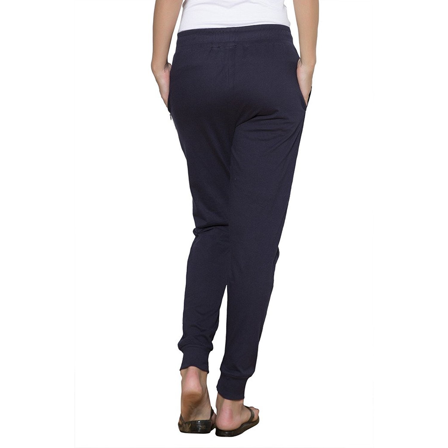 redox womens track pants women's cotton trouser,lowers,pajamas navy blue waist (26-36)