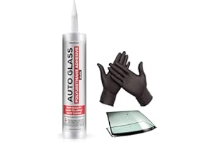 Berkland Polyurethane Windshield Adhesive with Fast Curing Formula - High Bond Strength Window Sealant Compound Easy to Apply