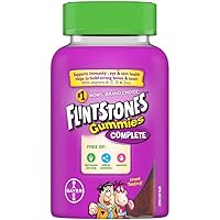 FLINTSTONES Complete Kids Multivitamin Gummies - Multivitamins for Kids, Kids Multivitamin Gummy Helps Maintain Good Health, 