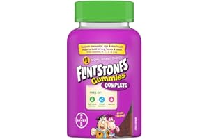 FLINTSTONES Complete Kids Multivitamin Gummies - Multivitamins for Kids, Kids Multivitamin Gummy Helps Maintain Good Health, 