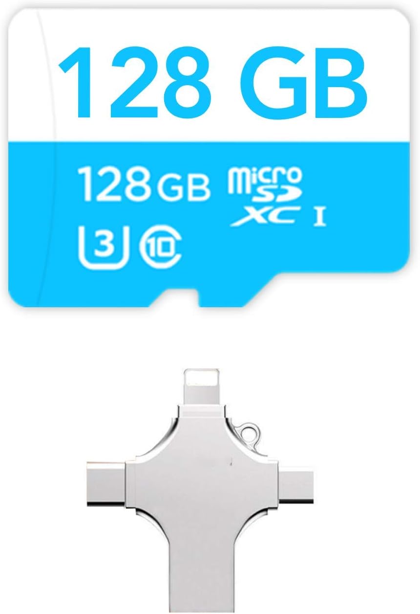 Tesla Dashcam 128 GB USB Flash Drive - Sentry Mode - Tesla Model 3 - Model S - Model X - Model Y - 128 GB Micro SD Card with Card Reader