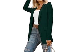 CRAZY GRID Women Business Casual Blazers with Lined Professional Work Suit Jacket with Pockets