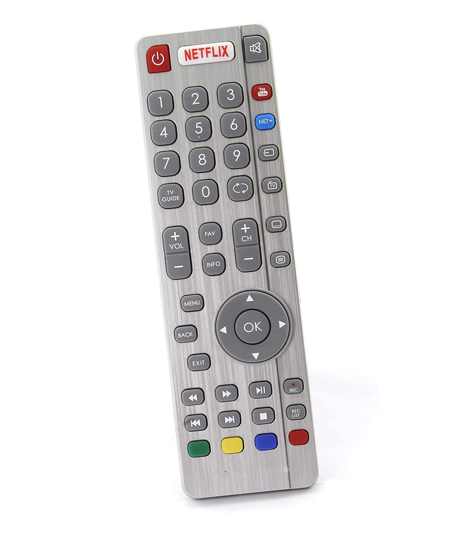 AULCMEET SHWRMC0116 SHW/RMC/0117 Replace Remote fit for Sharp LC-55CFG6241K LC-55CFG6352E LC-43CFG6452K LC-43CUG8361KS LC-49CFG6452E LC-49CUG8062K LC-49CUG8461KS LC-40CFG6022E LC-40CFG6242K