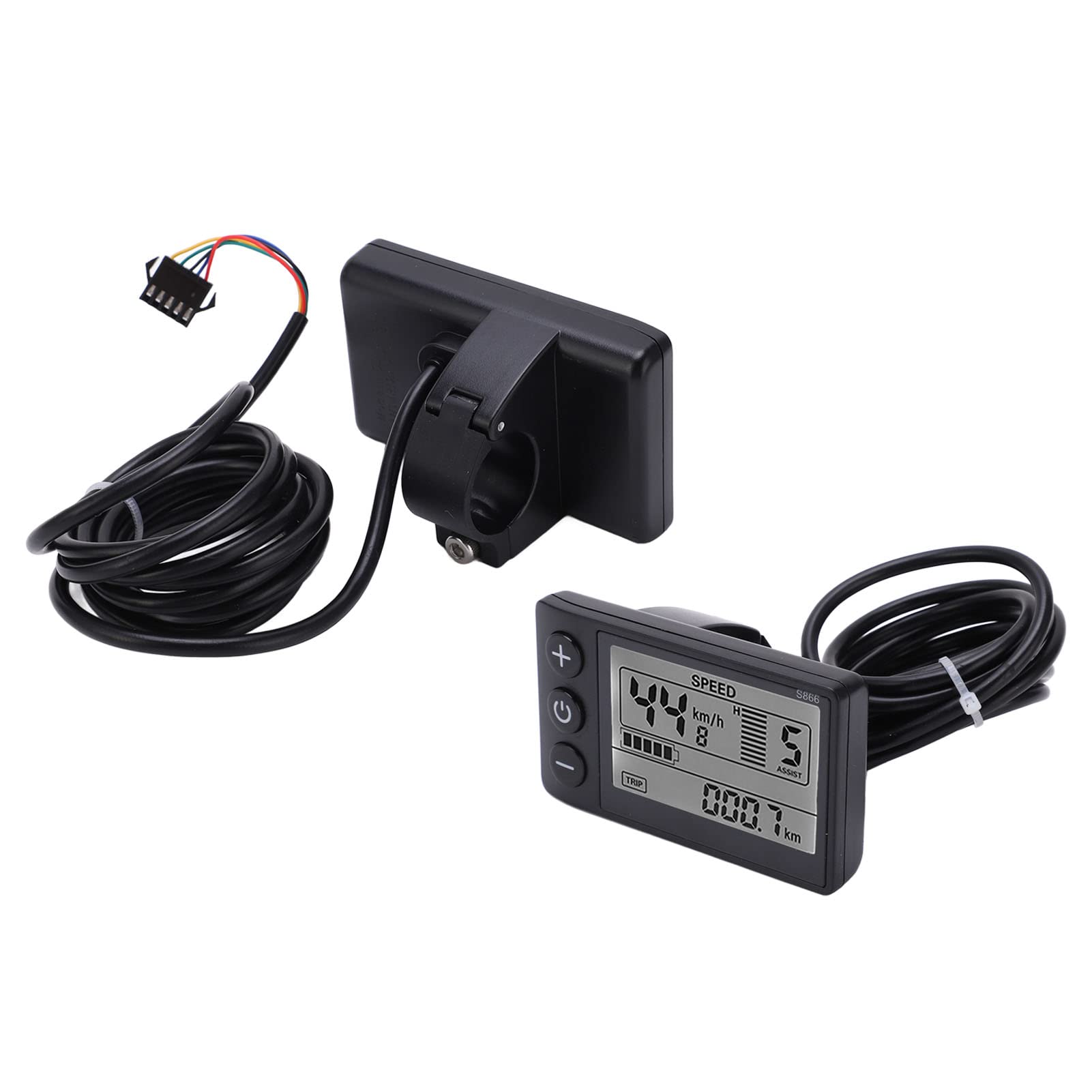 Photo 1 of Electric LCD Display, S866 Cycle Computer 24V 36V 48V Electric Scooter Control Panel with Plug for Electric LCD Display Display