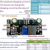 Fafeicy 12V 1A MPPT Solar Controller Module Lithium Lifepo4 Battery Charger Car view 5