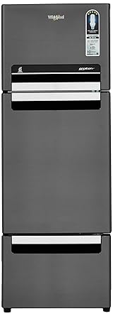 Whirlpool 240 L Frost-Free Multi-Door Refrigerator (FP 263D PROTTON ROY, Steel Onyx)