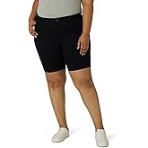 Lee Women's Plus Size Legendary 9" Chino Bermuda Short