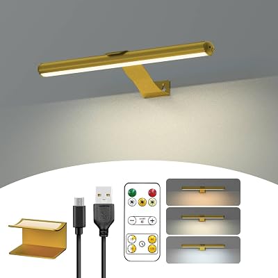 Starxing Wireless Picture Light 2 in 1 Rechargeable with Remote 300LM