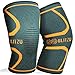 Knee Brace for Women & Men, 2 Pack Compression Knee Brace, Knee Support Sleeve for Pain Relief, Running, Workout, Sports, Knee Braces for ACL, Meniscus Tear, Arthritis and Injury Recovery Orange XL
