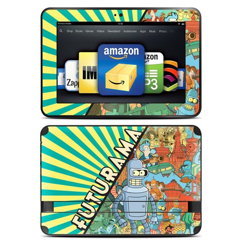 Kindle Fire HD 8.9" Skin Kit/Decal - Futurama: Bender (will not fit HDX models)