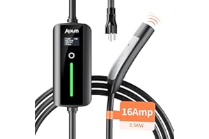 Alxum Tesla Level 2 16A 240V Home Charger - NEMA 6-20P, 16.4ft Electric Car Charger for All Tesla Models Y/3/S/X/Cybertruck - One-Click Opening Function
