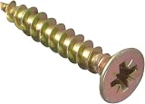 ForgeFix Multi-Purpose Single Thread Screws 5.0x35mm Zinc Yellow Box 200 view 2