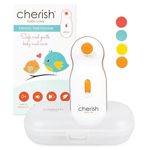 Electric Baby Nail File: Baby Nail Trimmer for Infant and Toddler: Safer Than Baby Nail Clippers