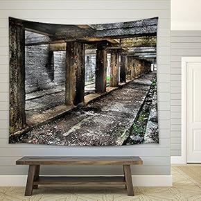 Tunnel - Fabric Wall Tapestry Home Decor - 51x60 inches