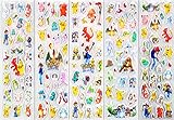 120 Pokemon Stickers 3D Puffy Foam - 5 Sheets