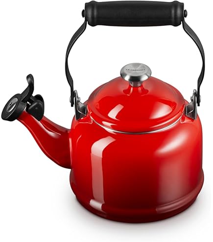 Amazon.com: Le Creuset 1.7 Quart Kone Teakettle, Red: Home & Kitchen
