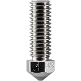 Microswiss CM2 HighFlow Volcano 1.75 Nozzle for Artillery Sidewinder/Anycubic/FLSUN - Copper Core - M2 Hardened Steel Tip - Superior Thermal Performance - Exceptional Wear Resistance (.4mm)