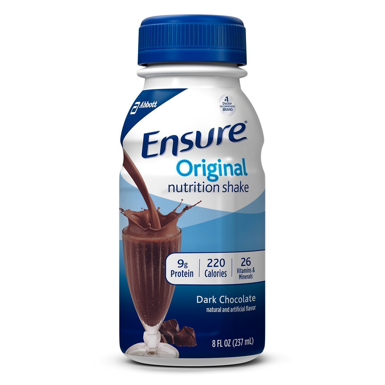 Abbott nutrition ensure Original Dark chocolate 6pack (070074538075)