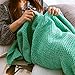 Senmar Warm Soft All Seasons Mermaid Blanket Sofa Living Room Blanket (71
