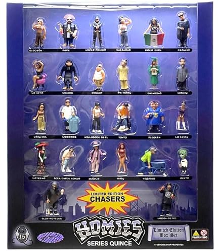 Homies Locstersのシリーズ1フィギュア6体セット Amazon.com: HOMIES LOCSTERS SERIES 1 : Video Games
