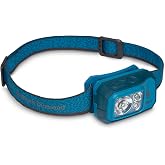 BLACK DIAMOND Storm 500-R Headlamp, Rechargeable, Dimmable, Bright, BD Azul | 500 lumens, red night vision, RGB night vision for route finding, camp tasks, and low-light navigation, Brightness Memory