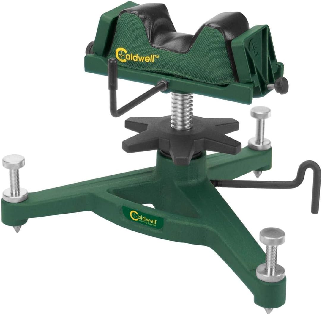 Caldwell The Rock Deluxe Front Rest Adjustable Ambidextrous Rifle Shooting Rest for Outdoor Range : Hunting And Shooting Equipment : Sports & Outdoors