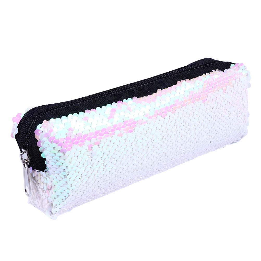 Amazon Com 1pc Fish Sequins Pattern Creative Pattern Pencil Bag