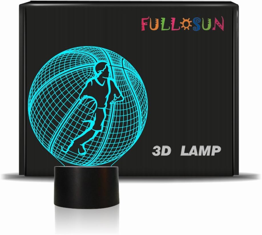 Best 3d desk lamp basketball