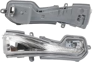 Mirror Turn Signal LED Light For Infiniti QX50 QX60 2016-2020, Puddle Light & Running Parking Light, Side Door Mirror Turn Si