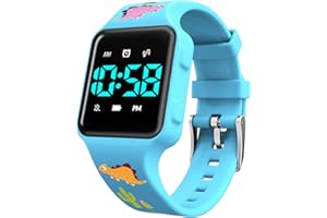 BOMIEUX Kids Watch Toddler Potty Training Timer with Countdown/Alarm Clocks/Music and Vibration Reminder, Waterproof Digital Watch Remind Boys&Girls to Go to The Toilet, Gift for Children