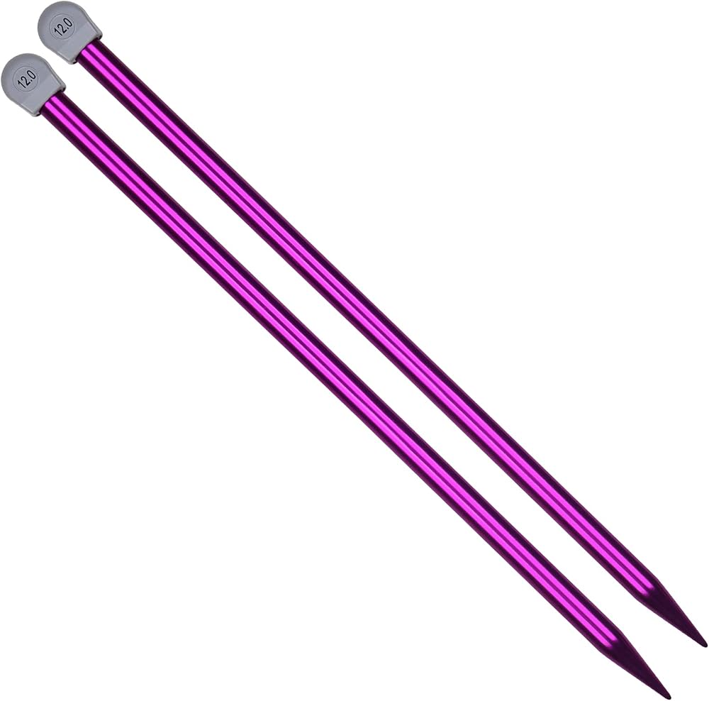 Coopay Knitting Needles 12.0mm 35cm Aluminium Lightweight for Beginners