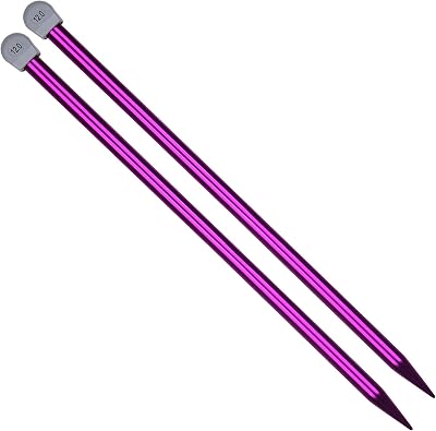 Coopay Knitting Needles 12.0mm 35cm Aluminium Lightweight for Beginners