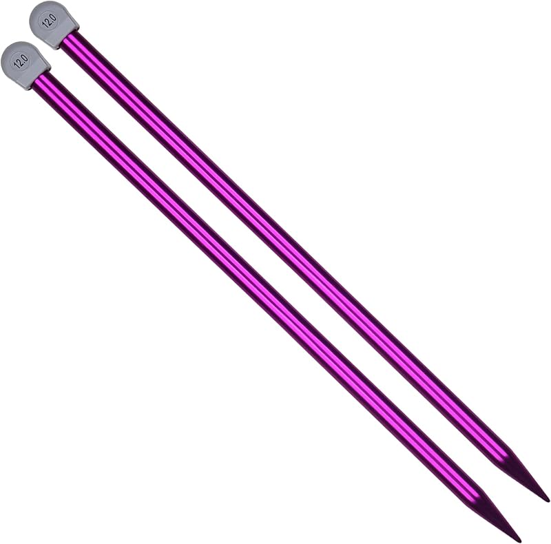 Coopay Knitting Needles 12.0mm 35cm Aluminium Lightweight for Beginners
