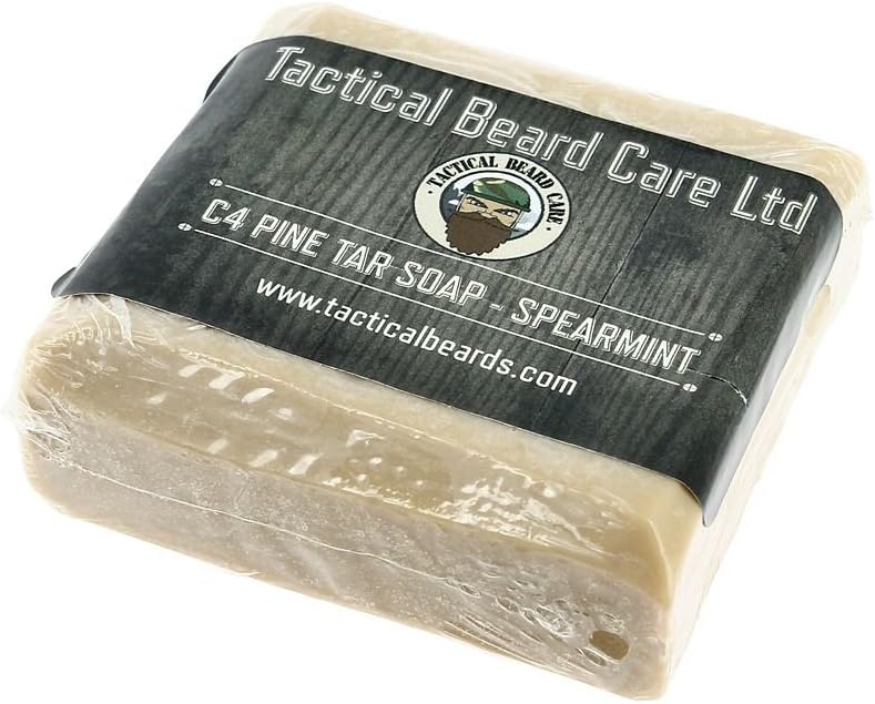 Tactical Beard Care C4 Pine Tar Soap Spearmint
