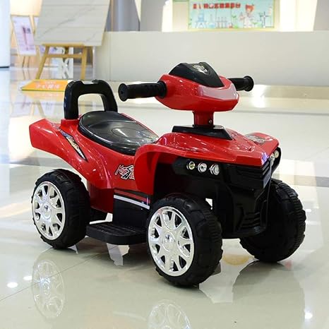 Amazon Co Jp 電気おもちゃの車 四輪電動ベビーカー子供のおもちゃの車電動4輪車子供の電気自動車缶シット人々に乗って車 少年少女は スイングrc子供のおもちゃの車のギフト ホーム キッチン