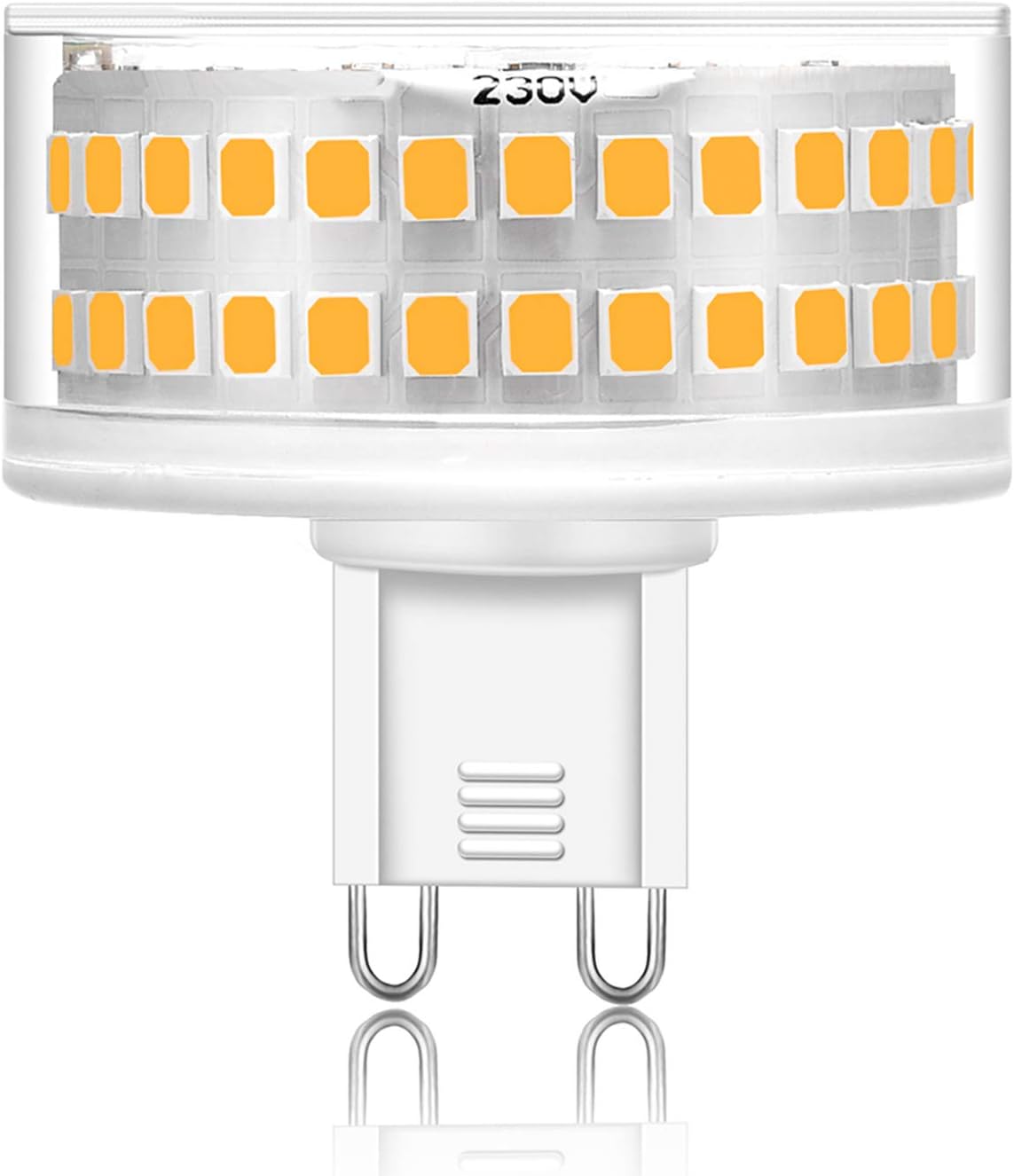 Ampoule G9 LED Dimmable, Blanc Chaud, 7W Équivalent 40W 50W 60W 70W