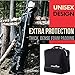 Athletico Padded Ski Bag Combo - Ski Bag & Separate Boot Bag - Store & Transport Skis Up to 200 CM and Boots Up To Size 13 - Padded to Protect All Your Ski Gear and Equipment for Travel (Black)