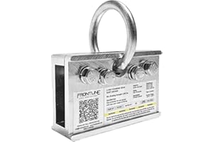 FRONTLINE FALL PROTECTION Frontline RO2W 2-Way Standing Seam Roof Anchor Clamp | Rugged, Reusable & Compact | OSHA & ANSI Compliant Steel anchor | Strength Rating: 5,000 lbs | Bolts and washers included